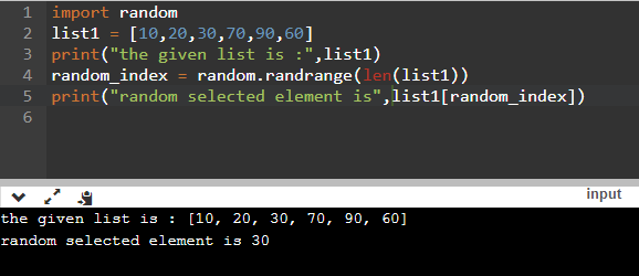 Different Ways To Select Random Element From List In Python