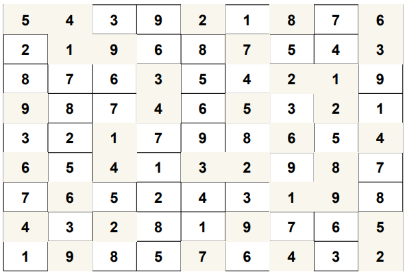 Sudoku Solver using Recursive Backtracking