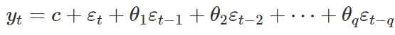 MA-model-equation